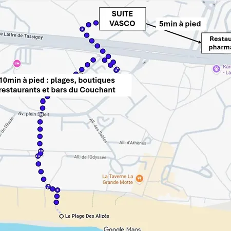 Apartamento Vasco à Deux Pas Des Plages Parking Privé Clim Wifi - Rossiconciergerie - Linge Inclus La Grande-Motte